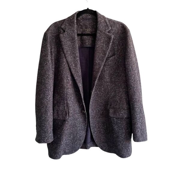 Circolo 1901 Purple Cotton Stretch 2 Button Front Blazer Jacket Sport Coat 56 - Picture 2 of 11